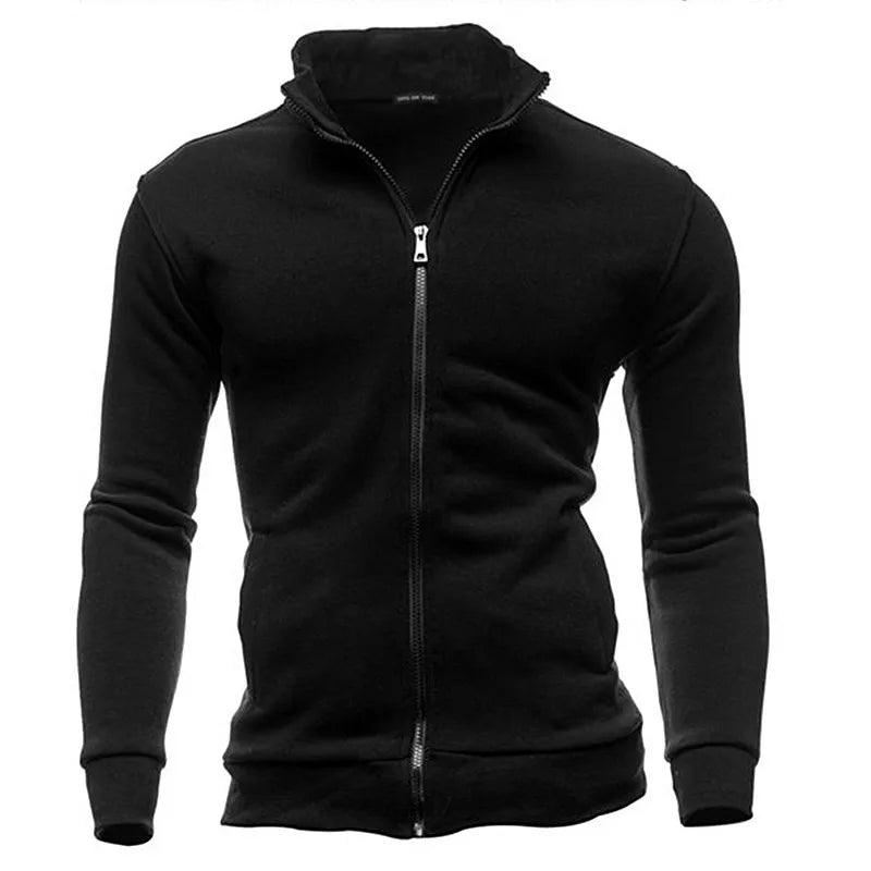 Pull homme col zippé