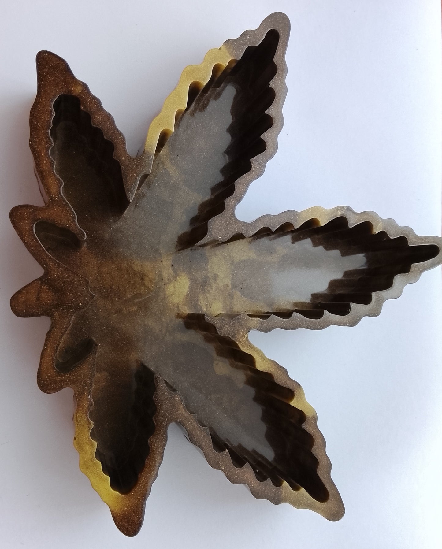 Cendrier feuille